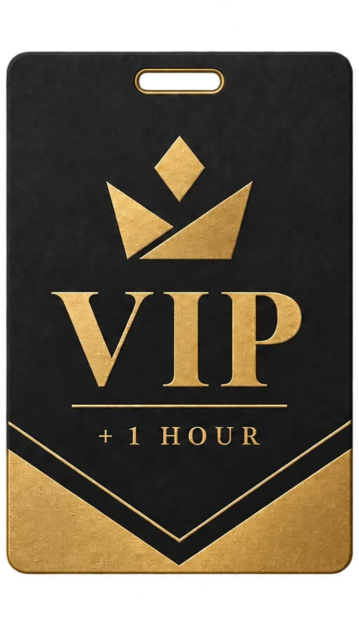 VIP pass, coming soon