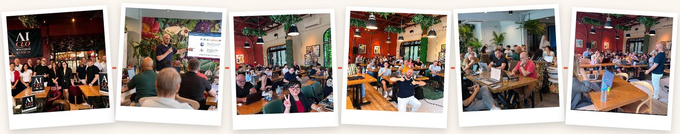 Photos from AI CEOs workshops in Thailand